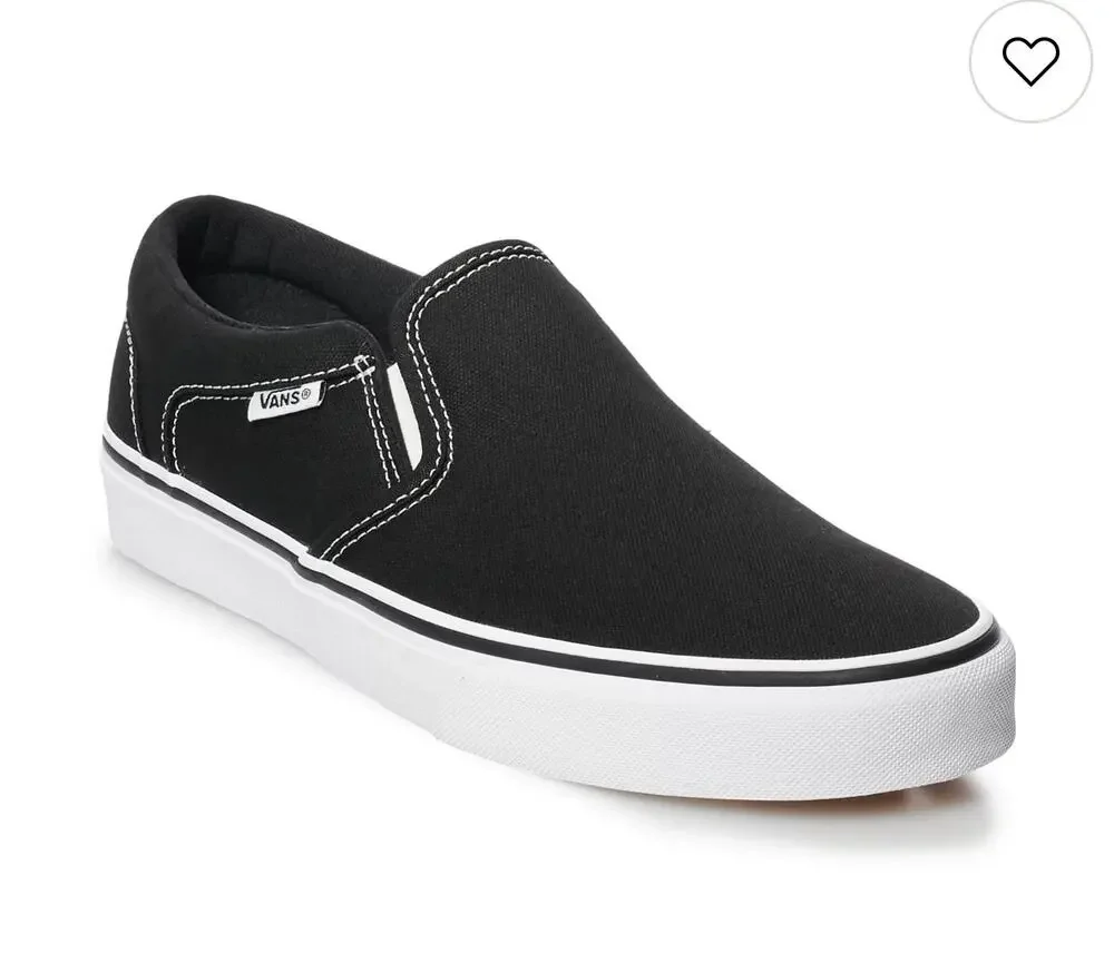 Men's VANS Classic Slip-ons in Black Size 11